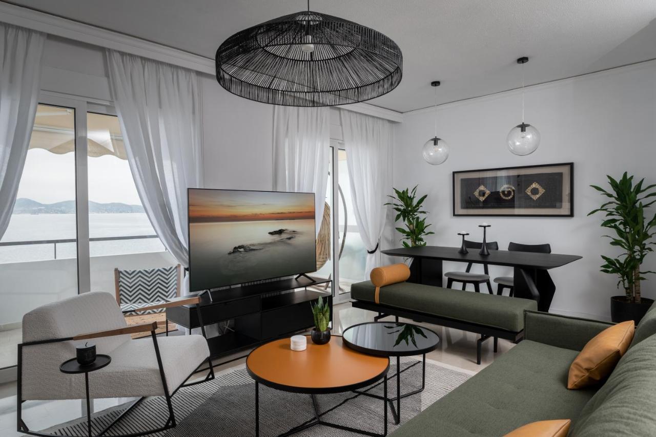 Blue Chill Paradise Seaview Suite W/ Kingbed Piräus Exterior foto